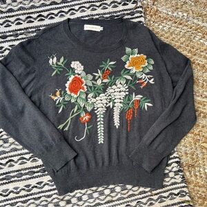 Johnny Was | 4love&liberty | floral embroidered boho sweater size XL